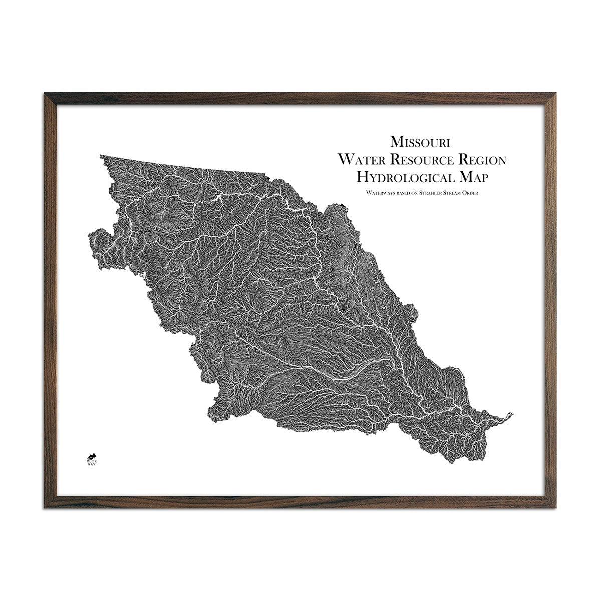 Missouri Regional Hydrological Map - Muir Way - Hydrology