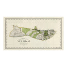 Molokai Island 1906 Map - Muir Way - Vintage Map