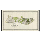Molokai Island 1906 Map - Muir Way - Vintage Map