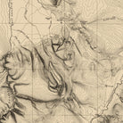 Montana and Wyoming Territories Map 1872 - Muir Way - Vintage Map