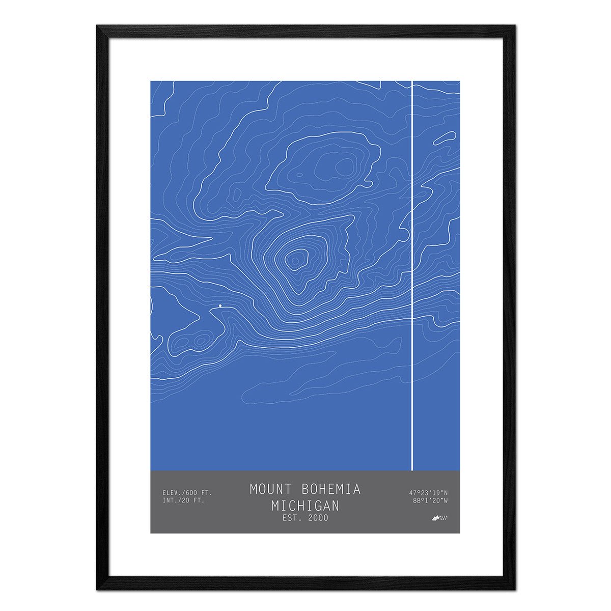 Mount Bohemia, Michigan - Muir Way - TOPO Series