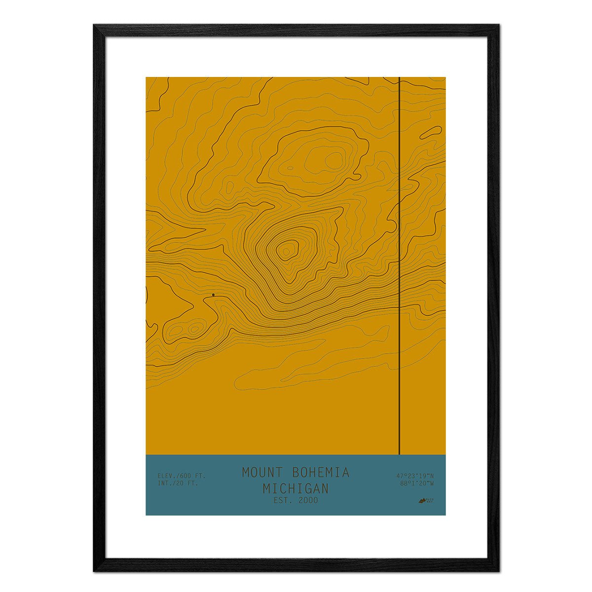 Mount Bohemia, Michigan - Muir Way - TOPO Series