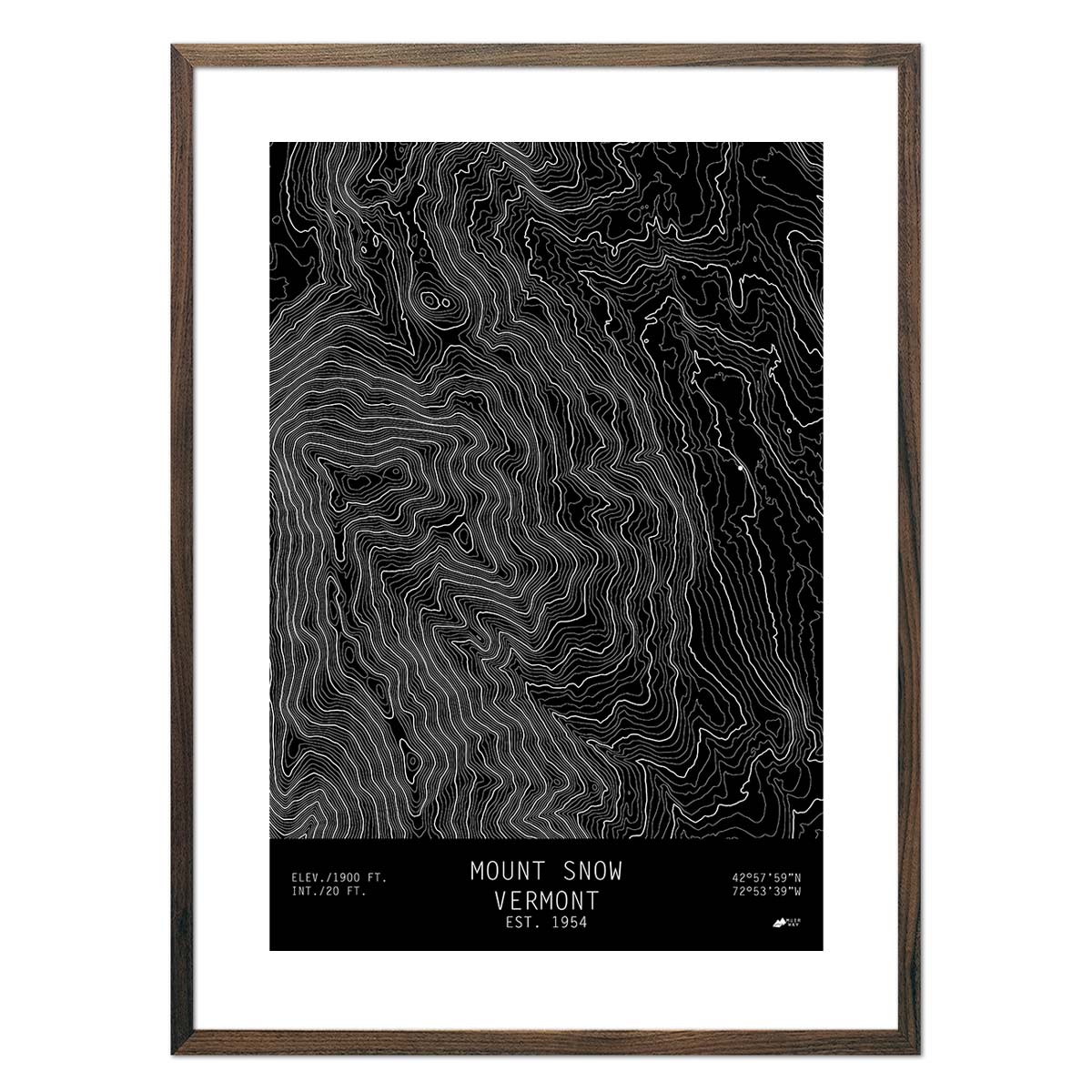 Mount Snow, Vermont - Muir Way - TOPO Series