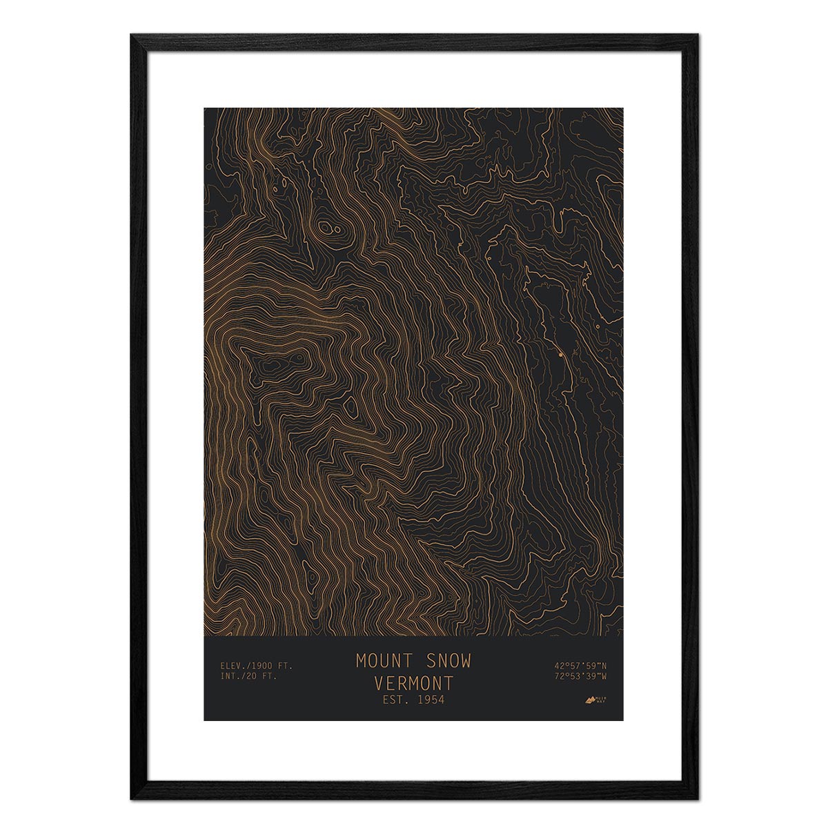 Mount Snow, Vermont - Muir Way - TOPO Series