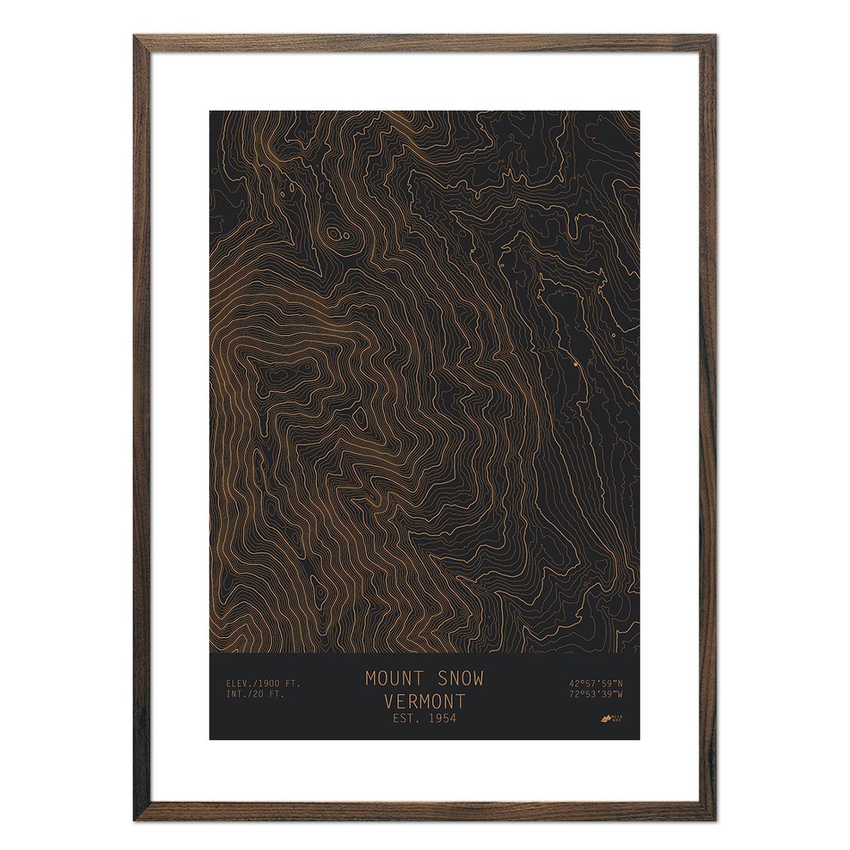 Mount Snow, Vermont - Muir Way - TOPO Series