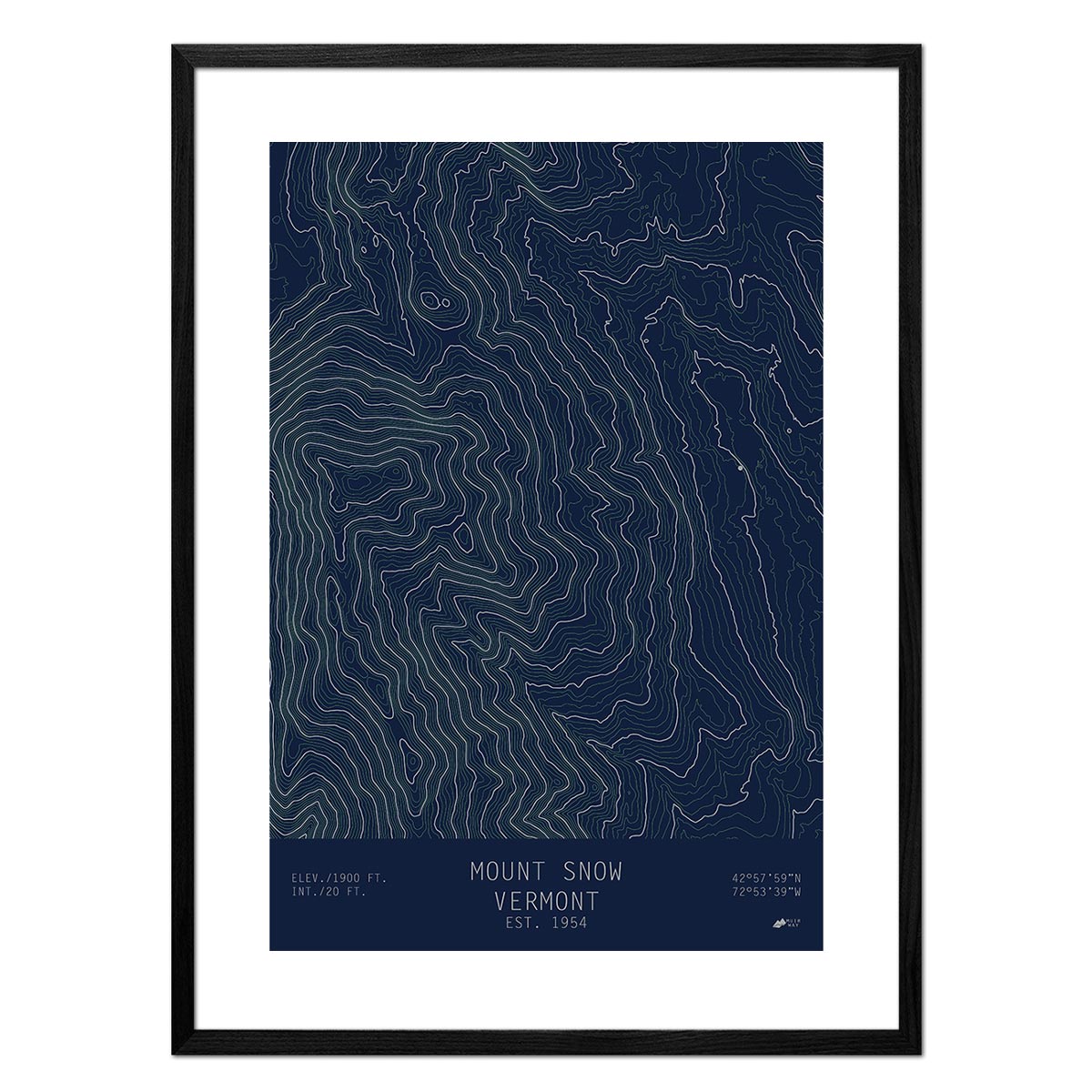 Mount Snow, Vermont - Muir Way - TOPO Series