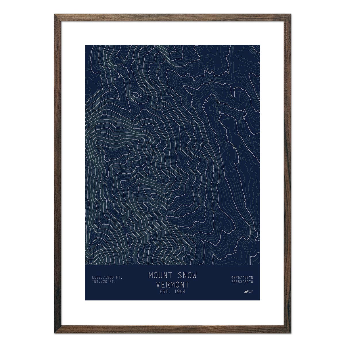 Mount Snow, Vermont - Muir Way - TOPO Series