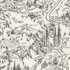 Mt. Rainier National Park Map 1946 - Muir Way - Vintage Map