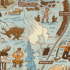 Mt. McKinley National Park Map 1937 - Muir Way - Vintage Map