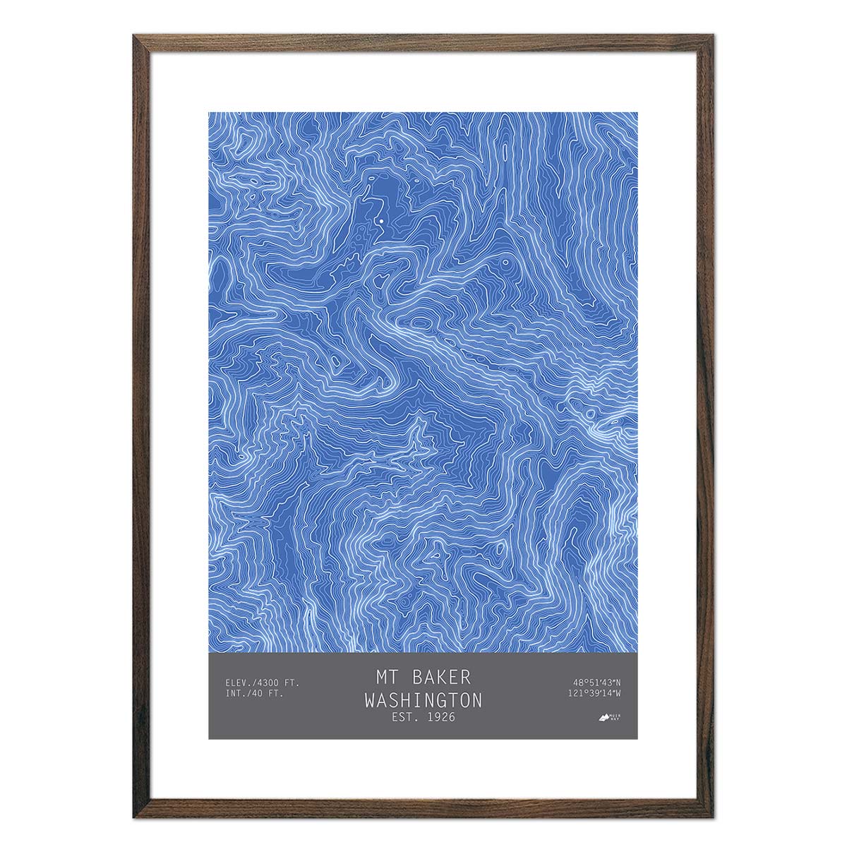 Mount Baker, Washington - Muir Way - TOPO Series