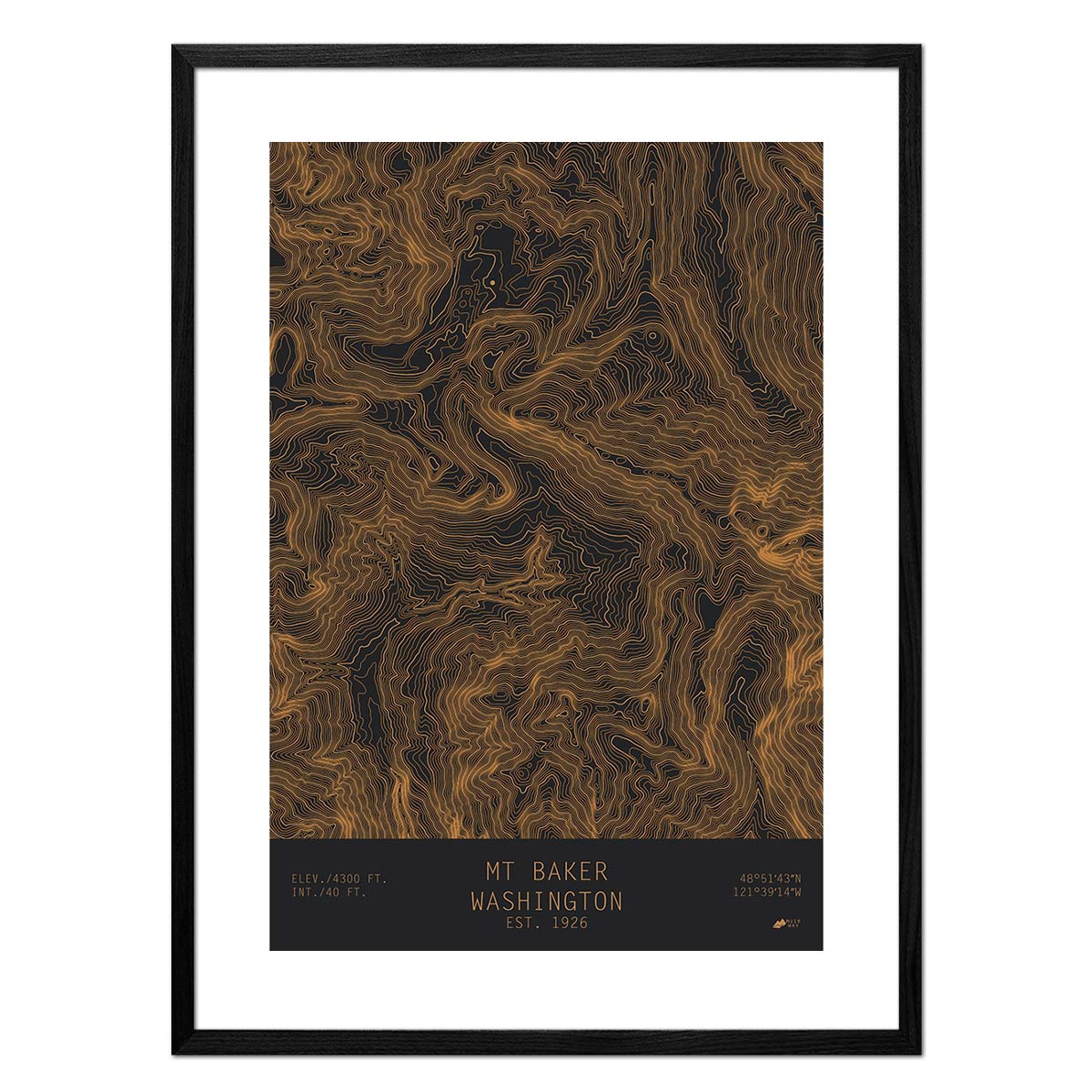 Mount Baker, Washington - Muir Way - TOPO Series