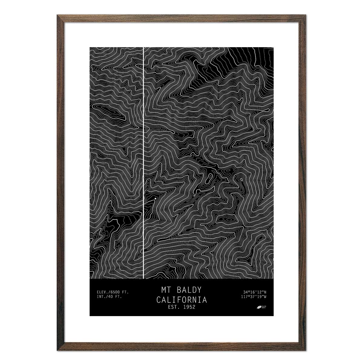 Mount Baldy, California - Muir Way - TOPO Series