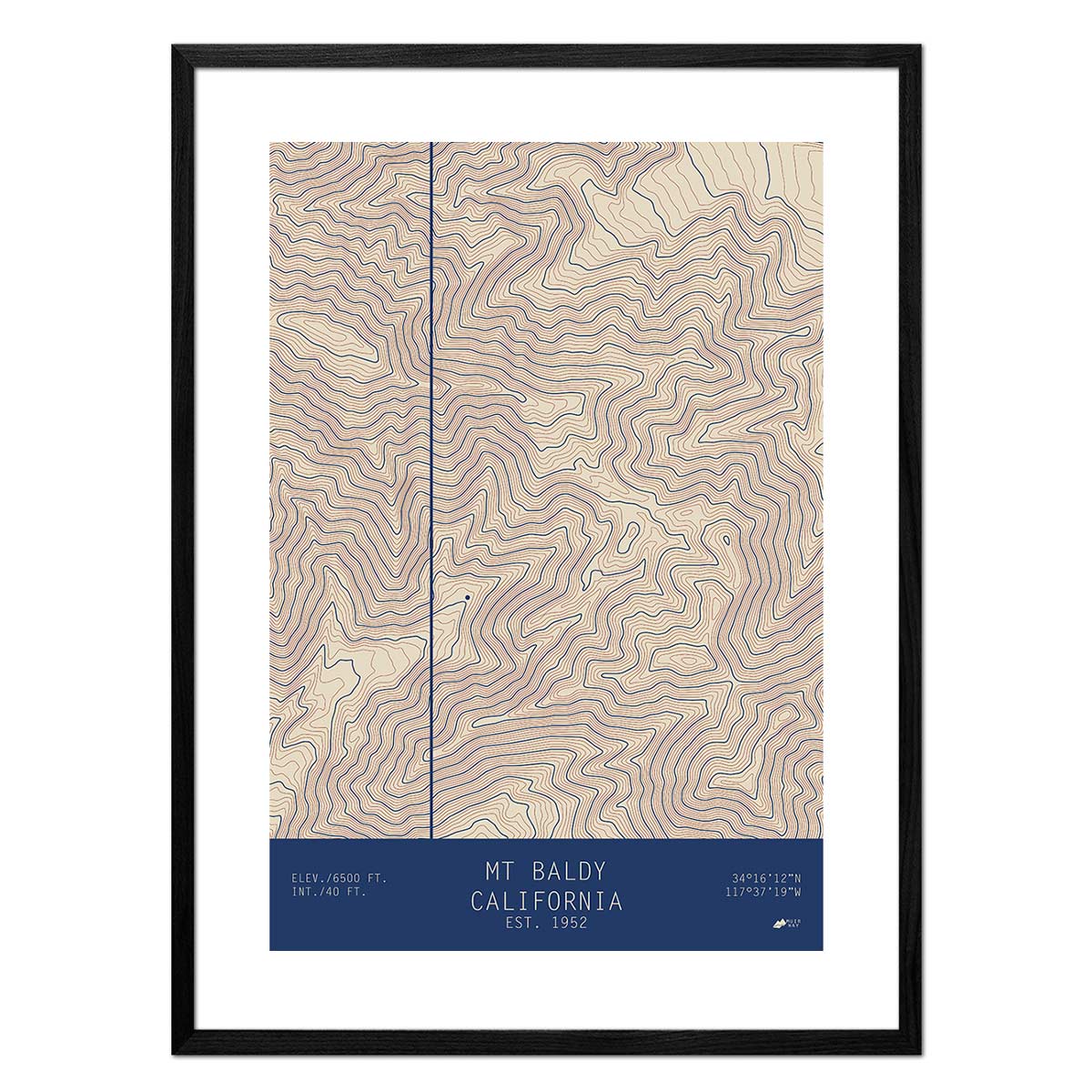 Mount Baldy, California - Muir Way - TOPO Series