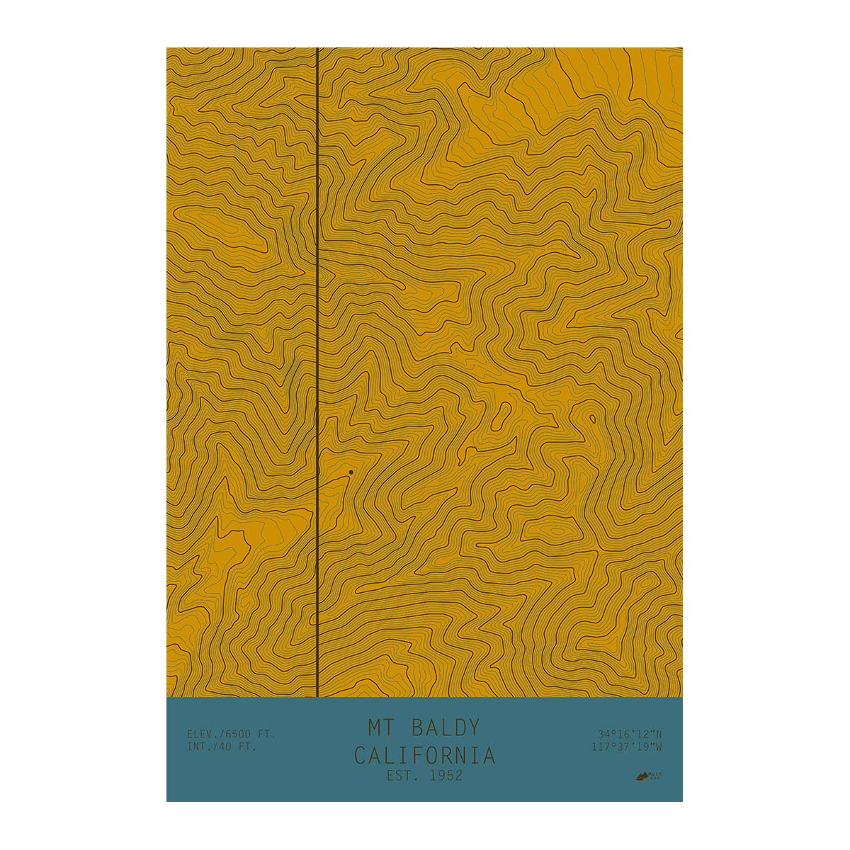 Mount Baldy, California - Muir Way - TOPO Series