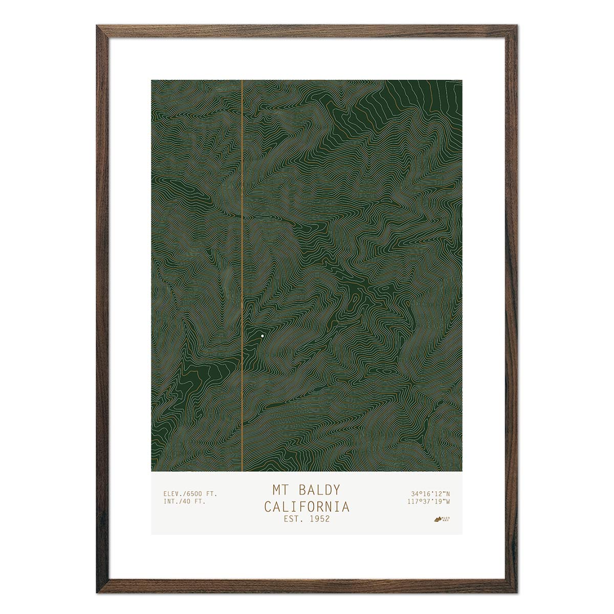 Mount Baldy, California - Muir Way - TOPO Series