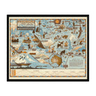 Mt. McKinley National Park Map 1937 - Muir Way - Vintage Map