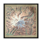 Mt. Rainier National Park Map 1914 - Muir Way - Vintage Map
