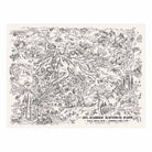 Mt. Rainier National Park Map 1946 - Muir Way - Vintage Map