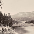 Mystic Lake, Source of East Gallatin, Yellowstone 1873 - Muir Way - Photograph