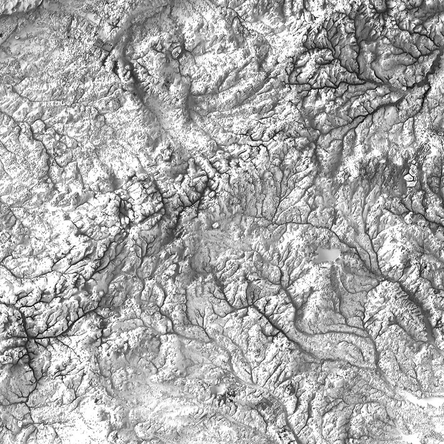 New Jersey Elevation Map - Muir Way - Elevation