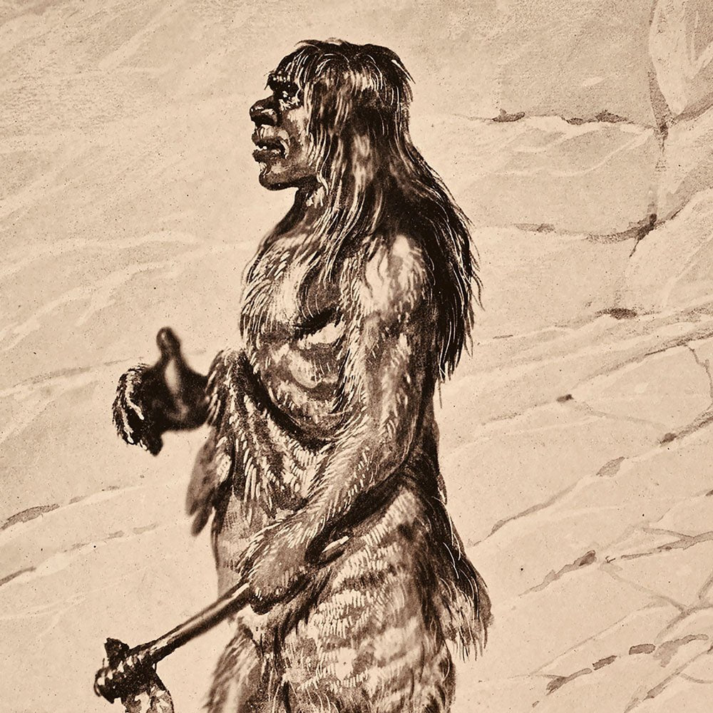 Neanderthal Man, Yellowstone 1873 - Muir Way - Photograph