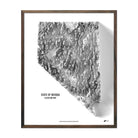 Nevada Elevation Map - Muir Way - Elevation
