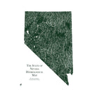 Nevada Hydrological Map - Muir Way - Hydrology
