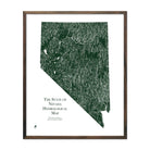 Nevada Hydrological Map - Muir Way - Hydrology