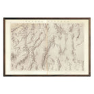 Nevada Plateau 1876 Topographic Map - Muir Way - Vintage Map