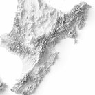 New Zealand Elevation Map - Muir Way - Elevation