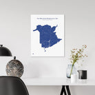 New Brunswick Hydrological Map - Muir Way - Hydrology