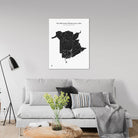 New Brunswick Hydrological Map - Muir Way - Hydrology