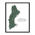 New England Regional Hydrological Map - Muir Way - Hydrology
