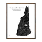 New Hampshire Hydrological Map - Muir Way - Hydrology