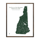 New Hampshire Hydrological Map - Muir Way - Hydrology