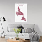 Newfoundland and Labrador Hydrological Map - Muir Way - Hydrology