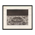 1874 Normal Lunar Crater Print - Muir Way - Astronomy