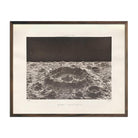 1874 Normal Lunar Crater Print - Muir Way - Astronomy
