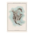 North America Atlas Map - Muir Way - Vintage Map