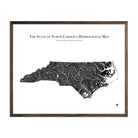 North Carolina Hydrological Map - Muir Way - Hydrology