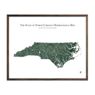 North Carolina Hydrological Map - Muir Way - Hydrology