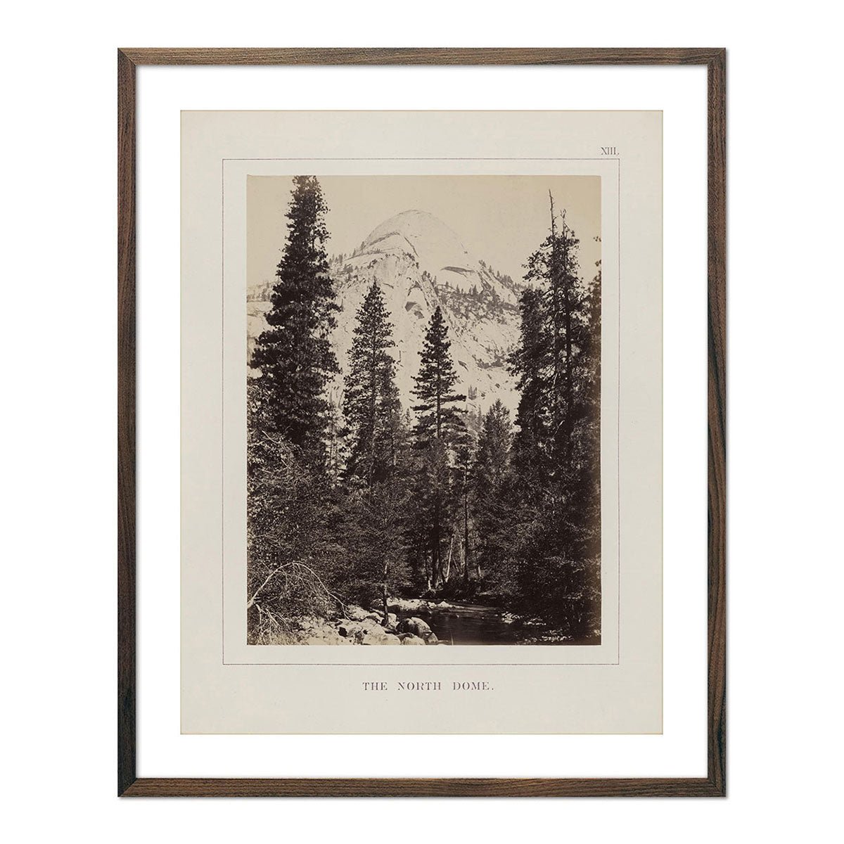 North Dome, Yosemite 1868 - Muir Way - Photograph
