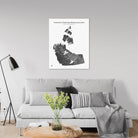 Northwest Territories Hydrological Map - Muir Way - Hydrology
