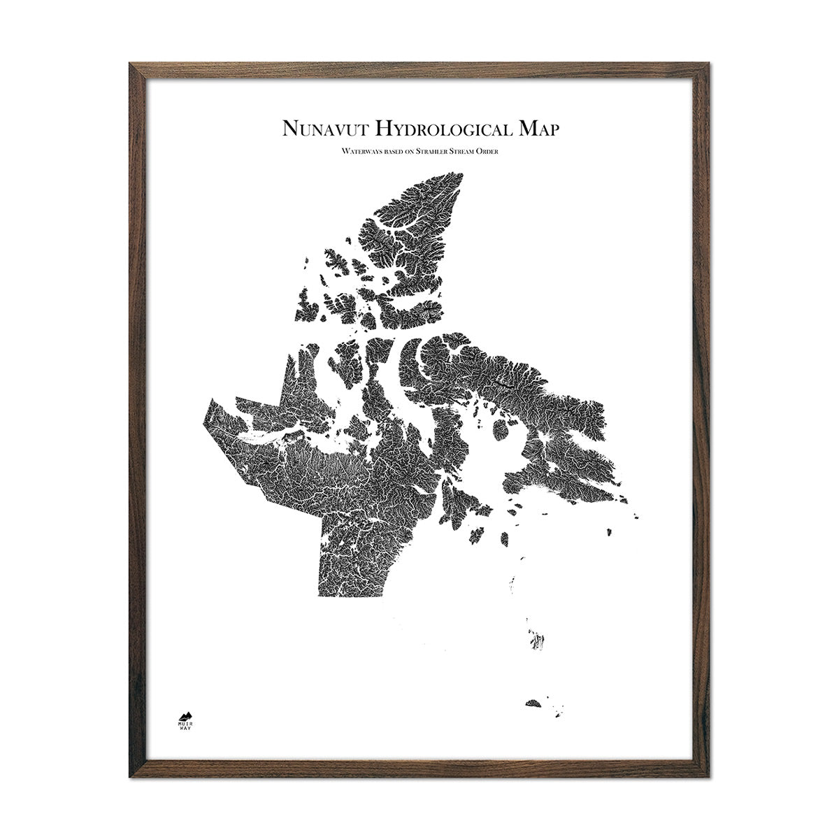 Nunavut Hydrological Map - Muir Way - Hydrology