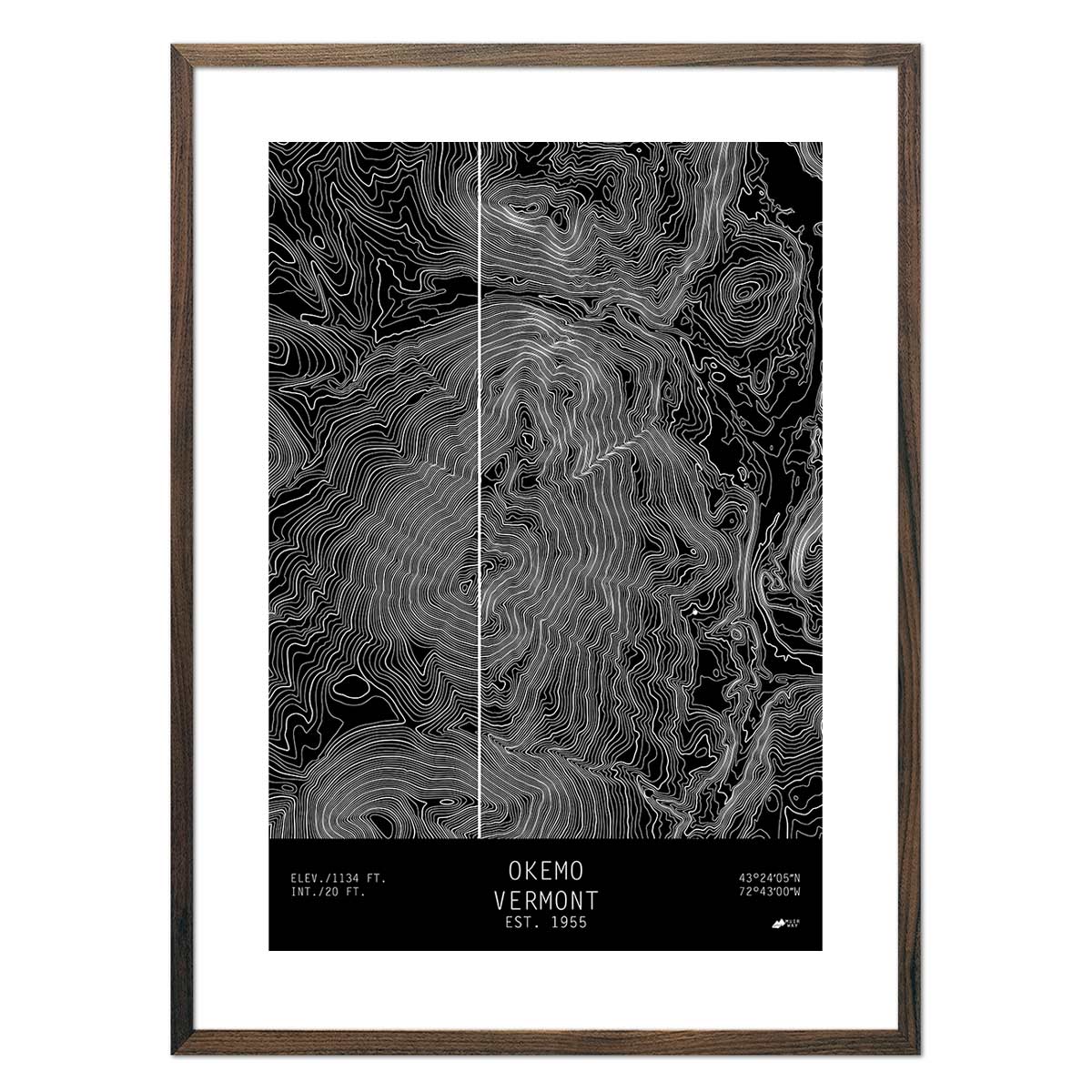 Okemo, Vermont - Muir Way - TOPO Series