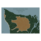 Olympic National Park Map - Muir Way - National Park