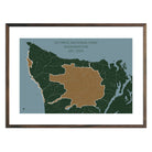 Olympic National Park Map - Muir Way - National Park