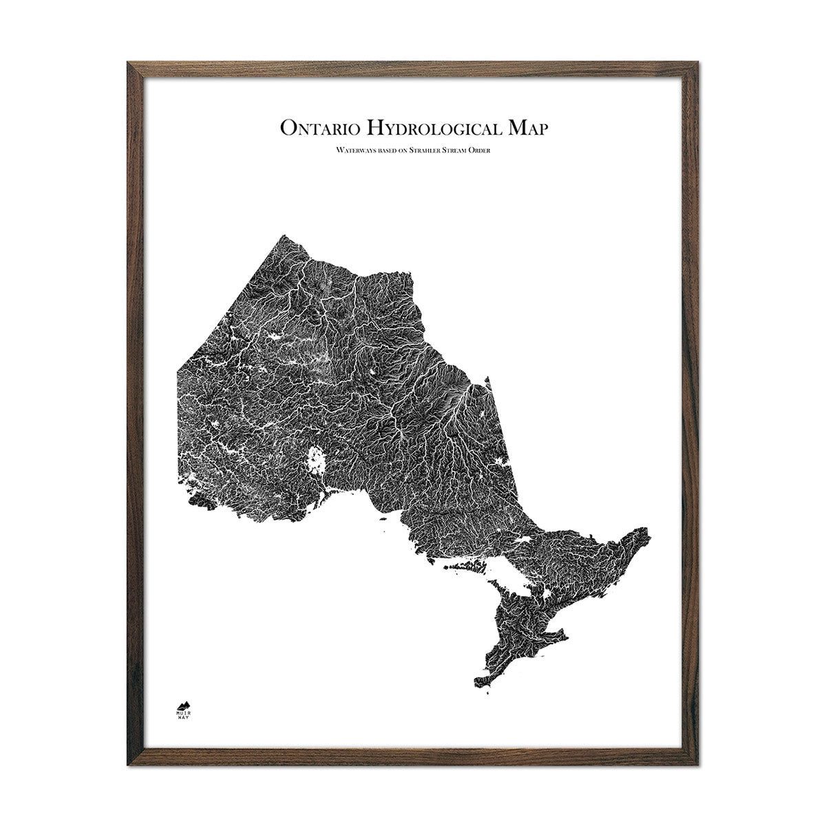 Ontario Hydrological Map - Muir Way - Hydrology