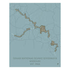 Ozark National Scenic Riverways Map - Muir Way - National Park