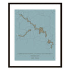 Ozark National Scenic Riverways Map - Muir Way - National Park